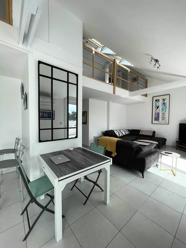 Appartement de vacances pour 6 personnes, avec balcon et vue