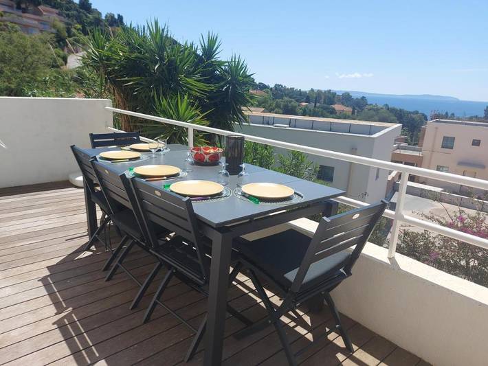 Appartement de vacances pour 6 personnes, avec jardin et vue