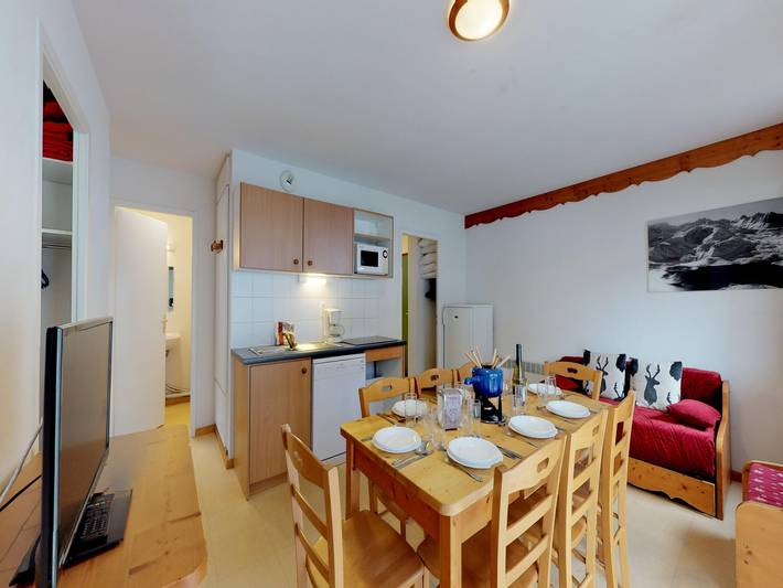 Gîte pour 8 personnes, avec balcon à Bramans - 2