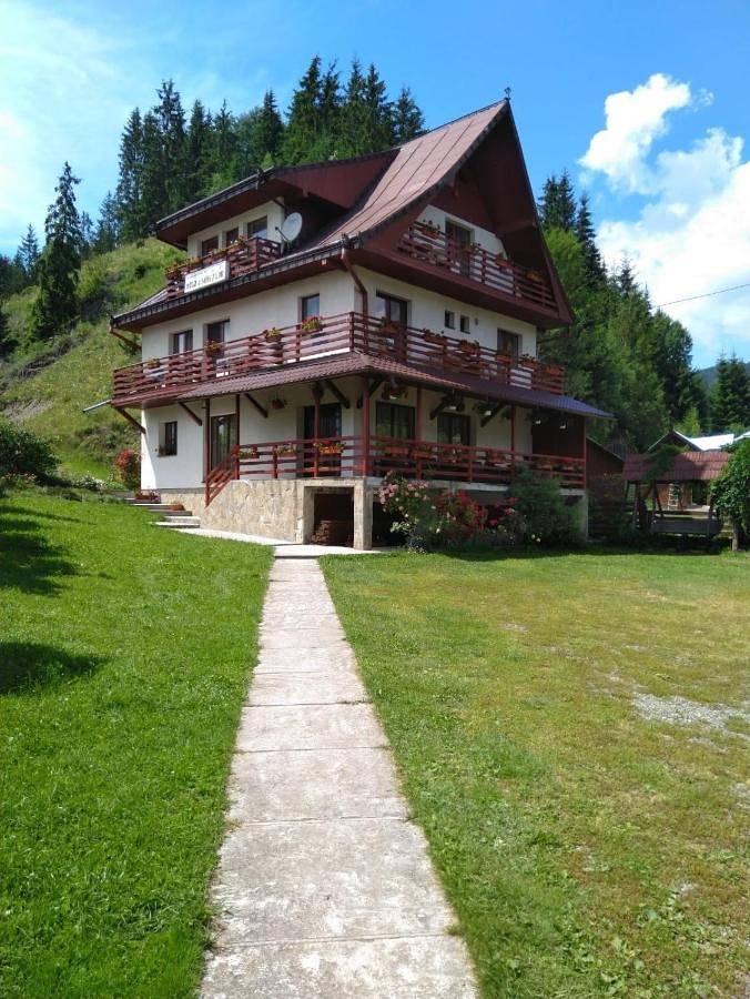 Gîte pour 2 personnes, avec vue ainsi que terrasse et jardin, animaux acceptés dans Dorna-Arini