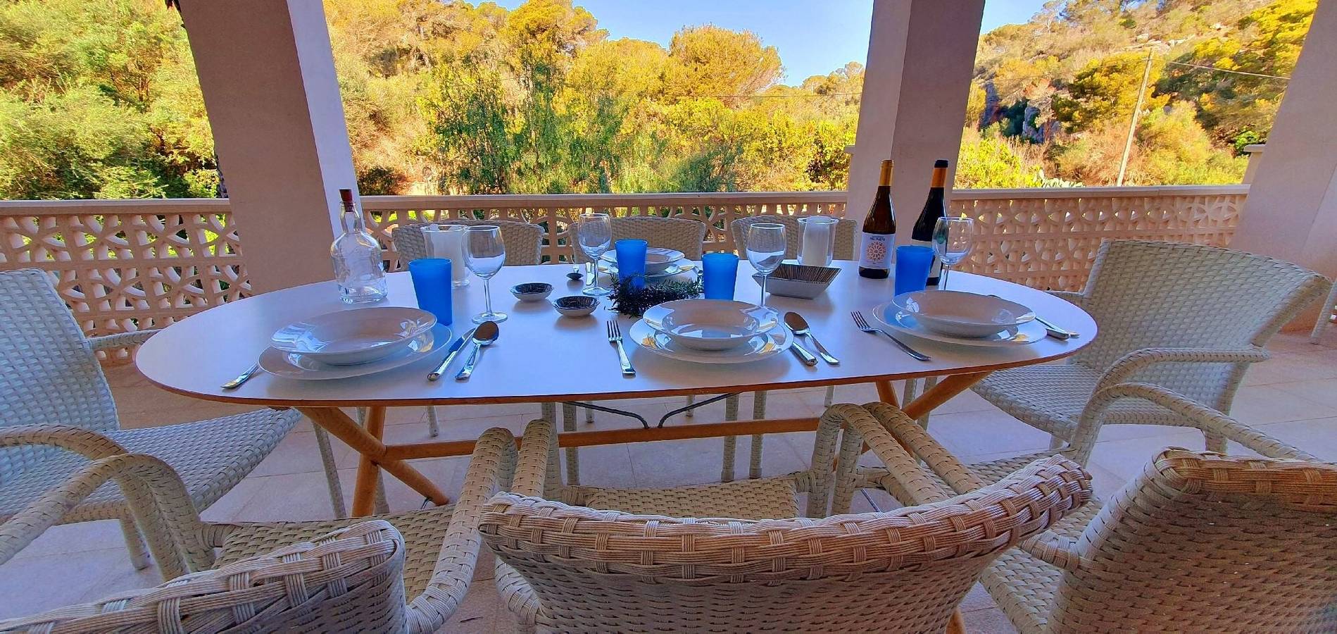 Villa „Embarcadero“ mit privater Terrasse, Wlan und Klimaanlage in Cala Llombards, Santanyí