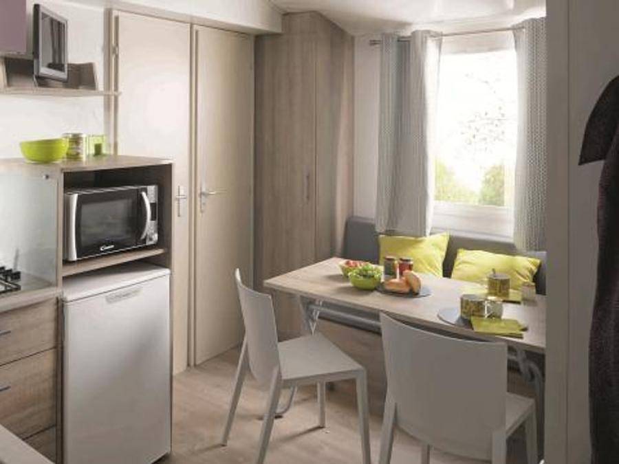 Camping le Rouge Gorge 10' Puy du Fou - Mobilheim 4 personen - Mobilhome 23M² (2 Schlafzimmer) Eco 4 Personen 4 pers in Saint-Laurent-sur-Sèvre, Loire-Tal