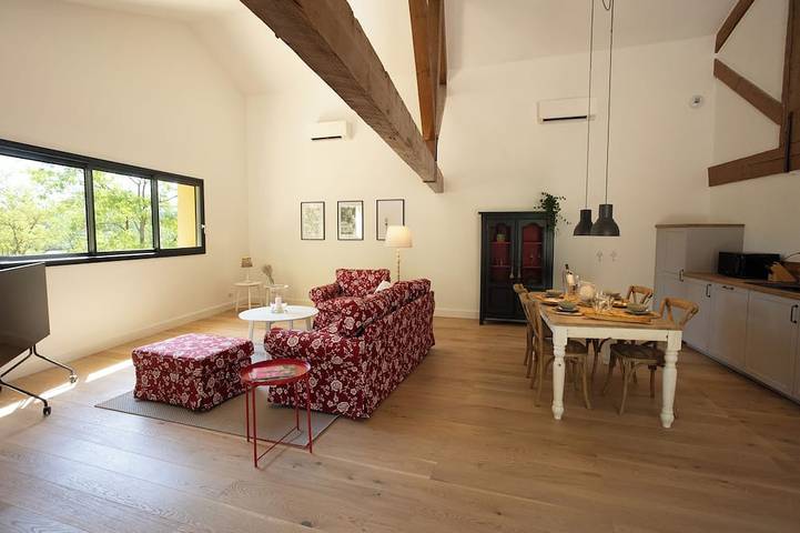 Ganze Wohnung, Charmant et Spacieux Gîte Pour 2 Personnes au Coeur D'un Vignoble Varois in Gonfaron, Mittelmeerküste (Frankreich)