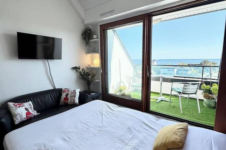 Gîte pour 2 personnes, avec balcon dans Plage de Kerpape - 4