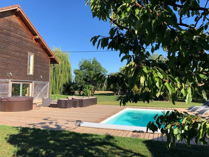 Location de vacances pour 18 personnes, avec sauna et piscine ainsi que jardin et jacuzzi à Furdenheim - 2