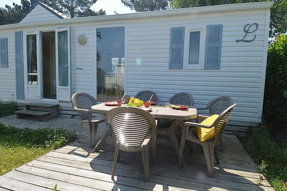 Mobil home avec terrasse pour 4 personnes à Saint-Lunaire in Saint-Lunaire, Région de Saint-Malo