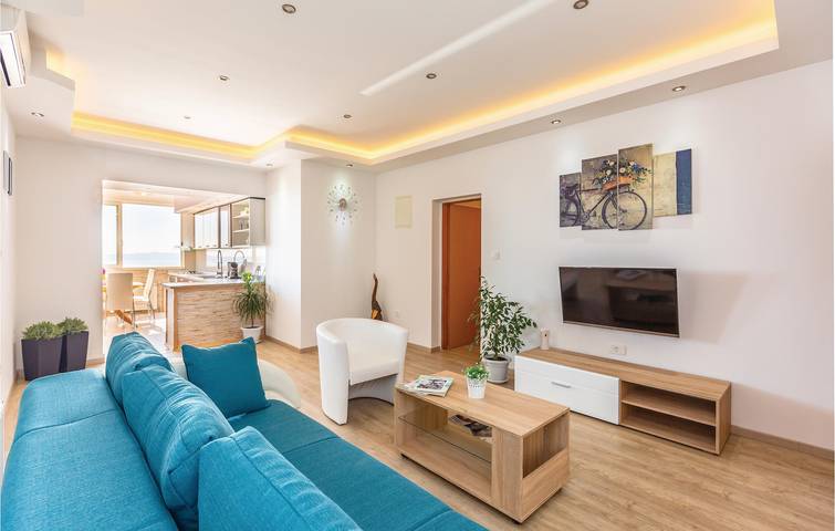 Ganze Ferienwohnung, Gemütliche Ferienwohnung mit Meerblick und Terrasse in Veliko Brdo, in der Nähe von Makarska in Veliko Brdo, Makarska