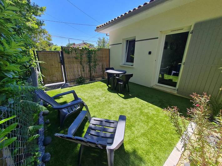Appartement de vacances pour 2 personnes, avec Jardin à Audenge