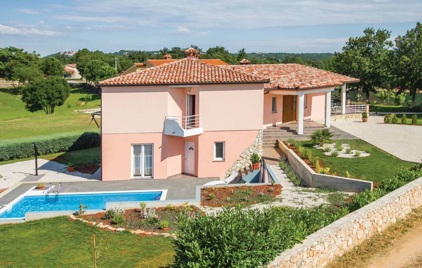 Haus D&E mit privatem Pool in Vinez, Wschodnie Wybrzeże Istrii