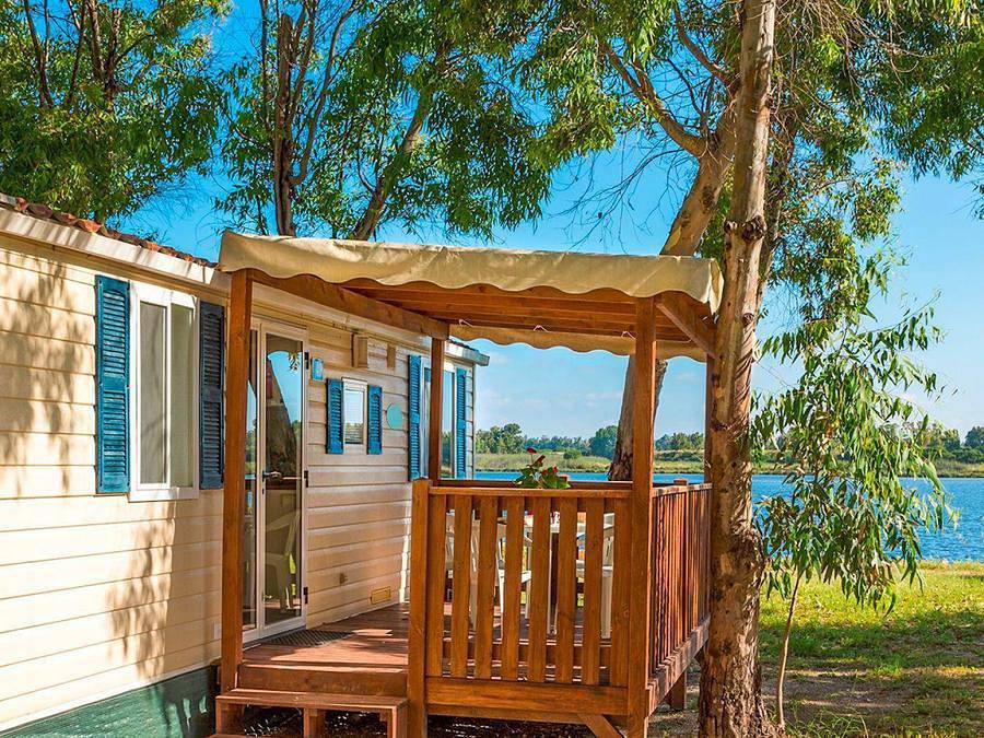 Camping Village Laguna Blu - Mobilheim 4 personen - Blu Romantic in Fertilia, Sassari Provinz