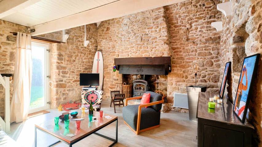 Appartement de vacances pour 6 personnes, avec jardin