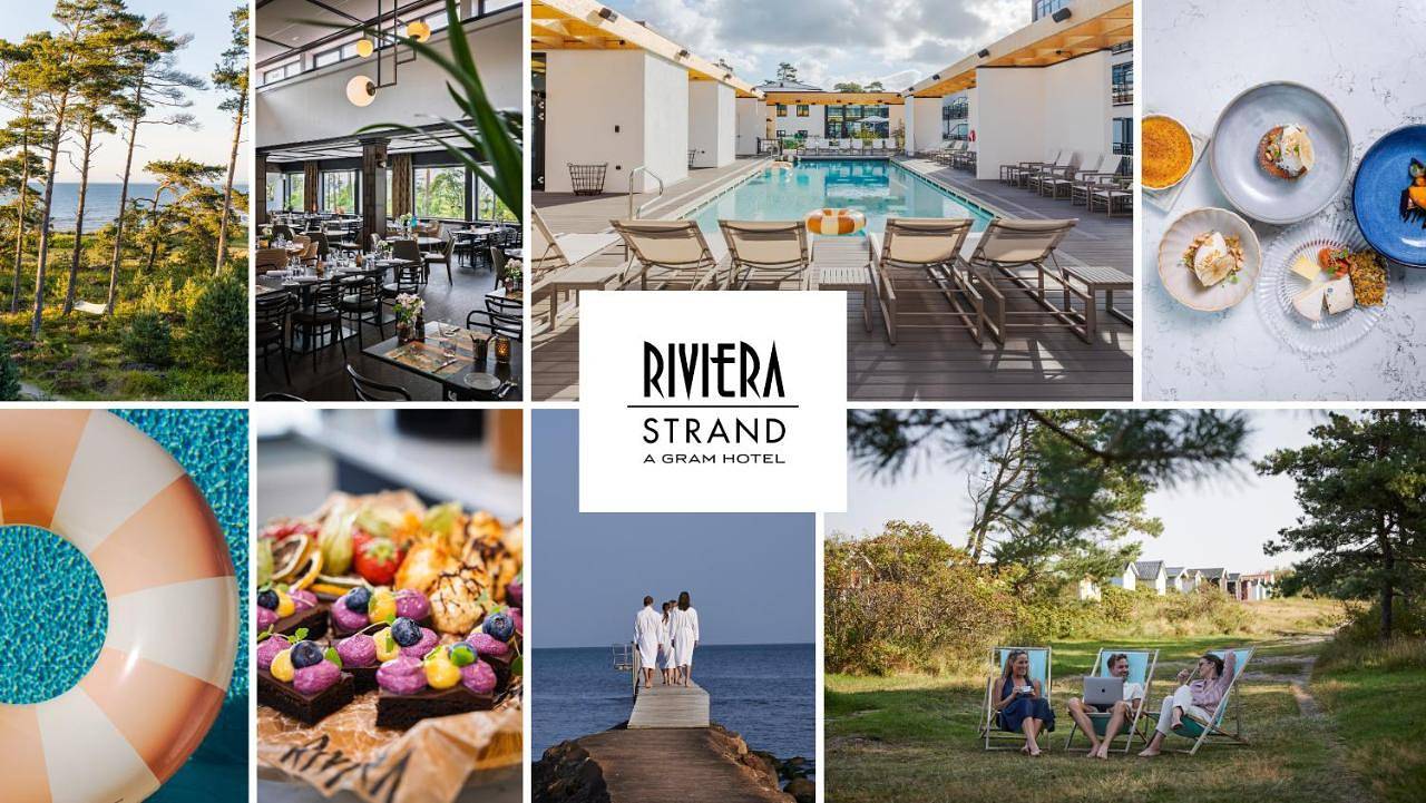 Hotel Riviera Strand in Båstad, Skåne