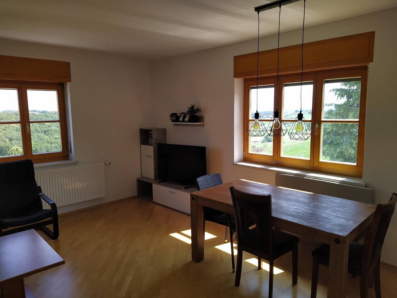 Ganze Ferienwohnung, Appartement/Fewo mit Südwest-Balkon in Südoststeiermark, Fehring