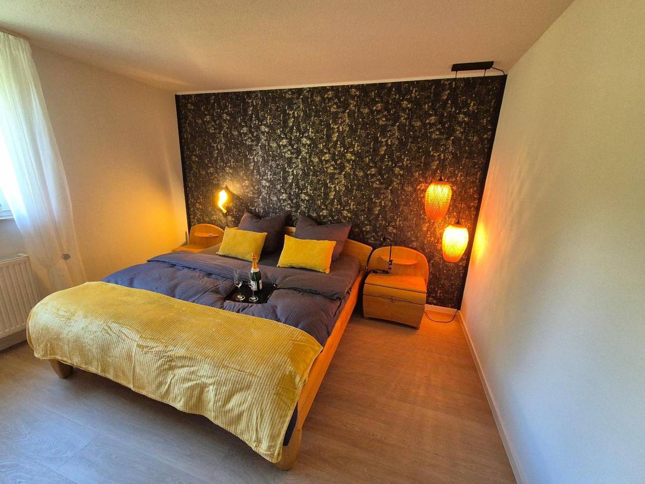 Appartement entier, Bel appartement de vacances avec superbe vue – 2 chambres, balcon, parking in Kniebis, Freudenstadt