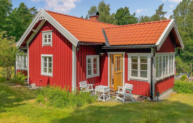 Ferienhaus für 6 Personen, mit Terrasse und Garten sowie Sauna