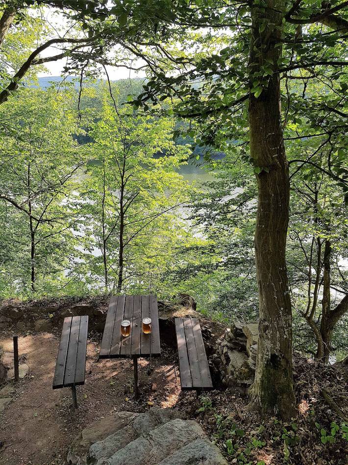 Ferienhaus mit wunderschönen Ausblick im Garten in Frauenberg, Budweis und Umgebung