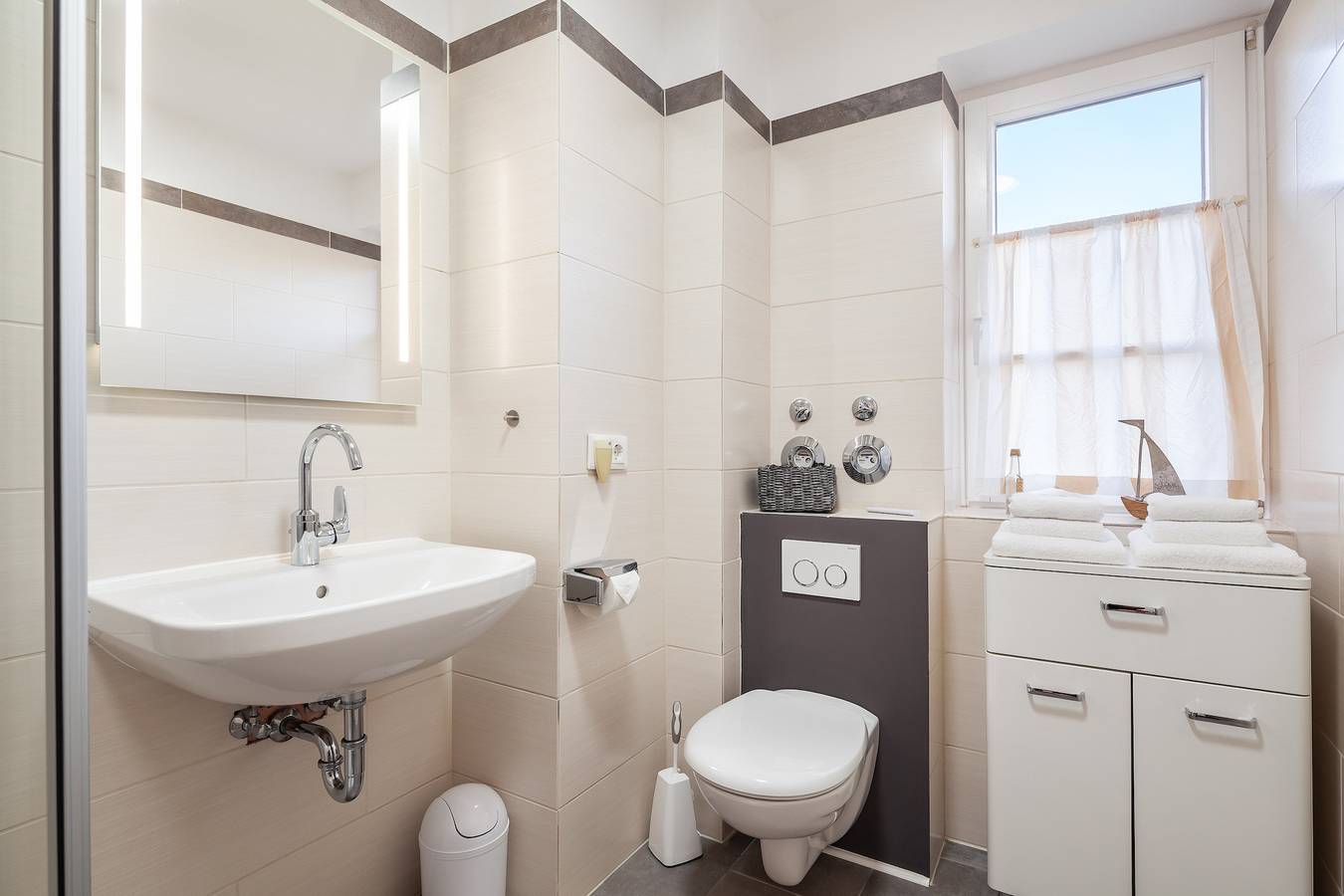 Ganze Ferienwohnung, Südstrandnest Wohnung Eg 2 in Wyk auf Föhr (Stadt), Wyk auf Föhr