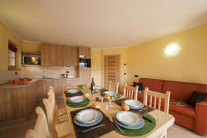 Ganze Wohnung, Ferienwohnung für 5 Personen mit Balkon in Livigno, Nationalpark Stilfser Joch