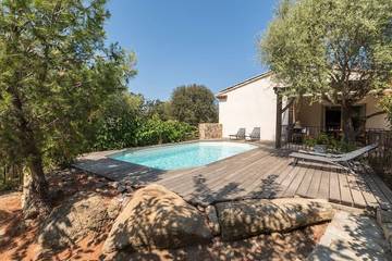 Villa pour 5 personnes, avec jardin et terrasse, animaux acceptés à Monticello
