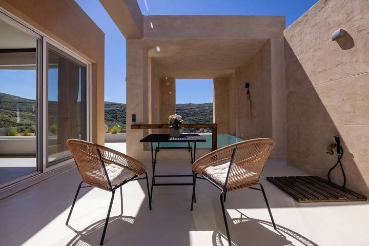 Holiday rental for 4 people, with Terrace and Garden in Tinos