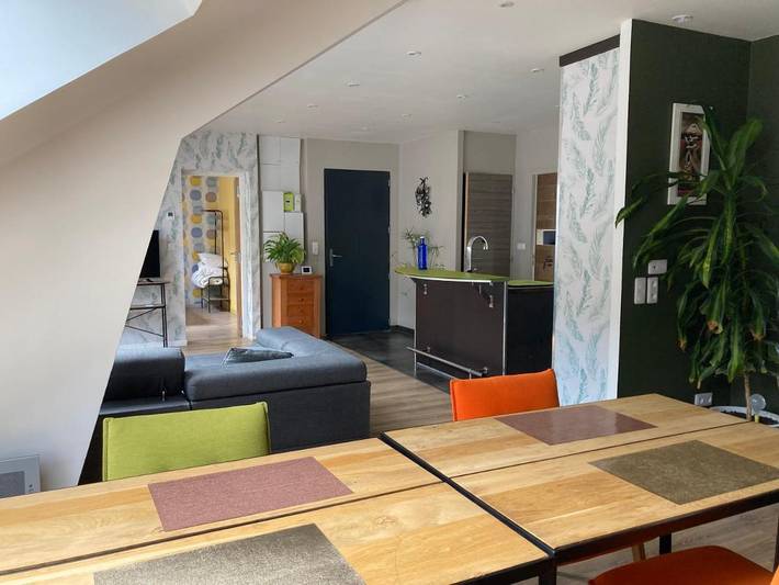 Gîte pour 4 personnes, avec vue à Bec-de-Mortagne - 3