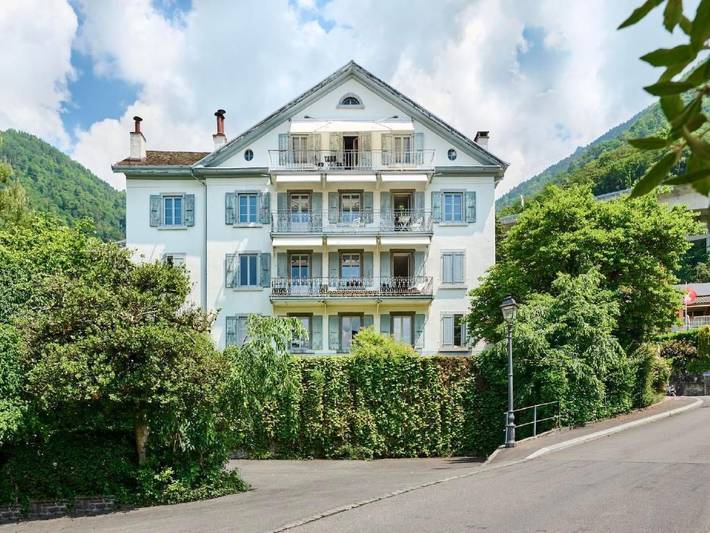 Appartement entier, Les Platanes in Veytaux, Waadtland RDK