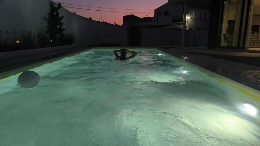 Chalet para 7 personas, con jardín además de vistas y piscina en Sierra de Montánchez - 4