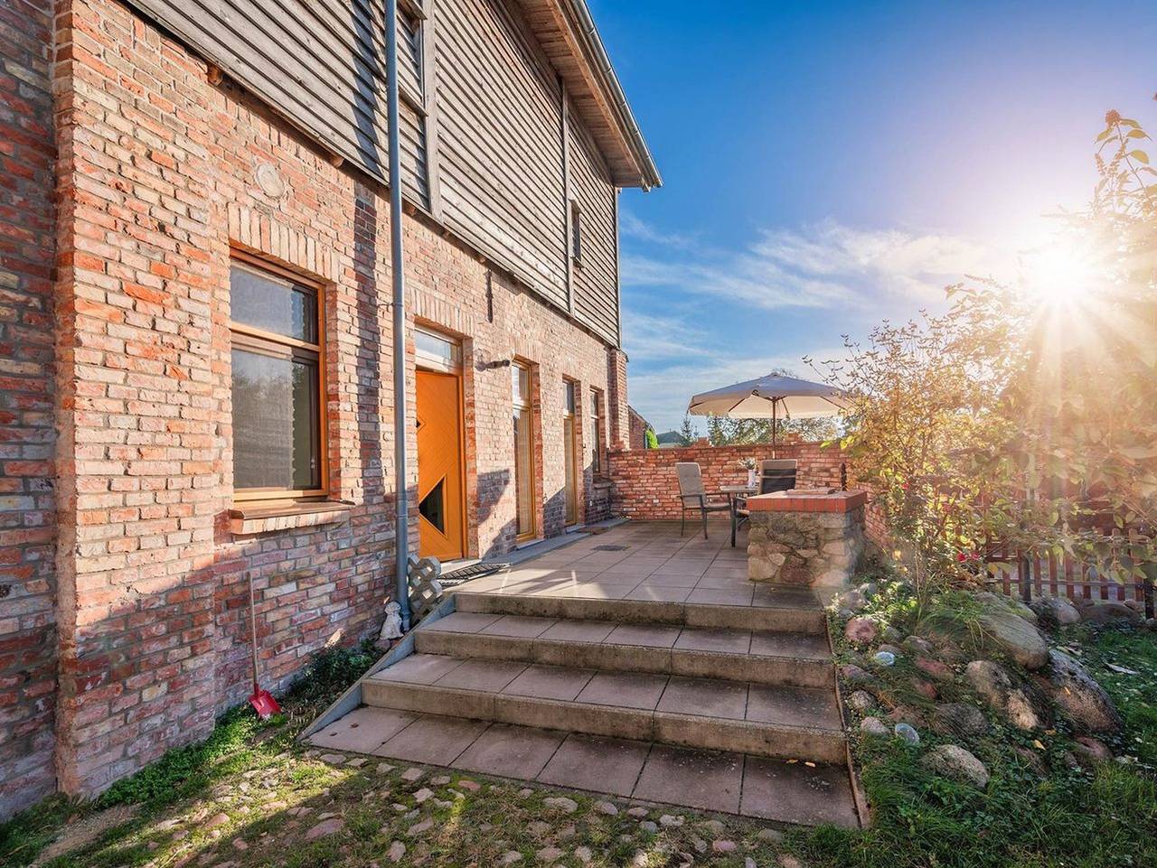 Ganze Ferienwohnung, Der Schlosshof - 01 - Der Schlosshof - Urlaub in historischer Umgebung in Pudagla, Usedom