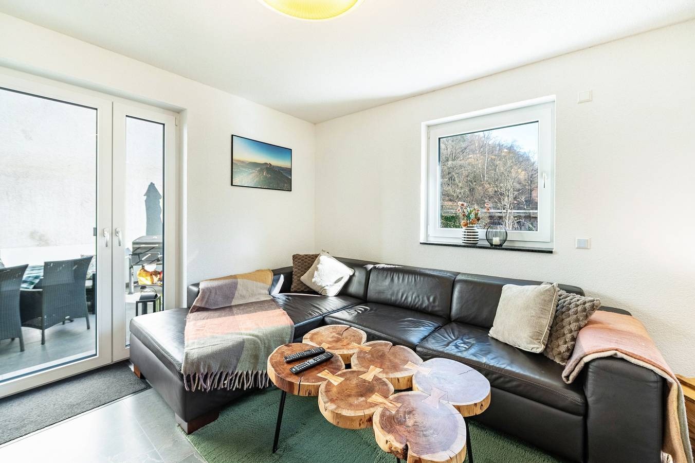 Vakantiehuis 'Pfalzliebe' met privéterras en wifi in Rinnthal, Landkreis Südliche Weinstraße