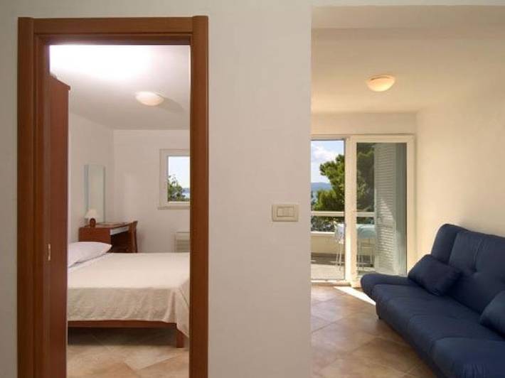 Ferienwohnung für 2 Personen, mit Terrasse in Brela