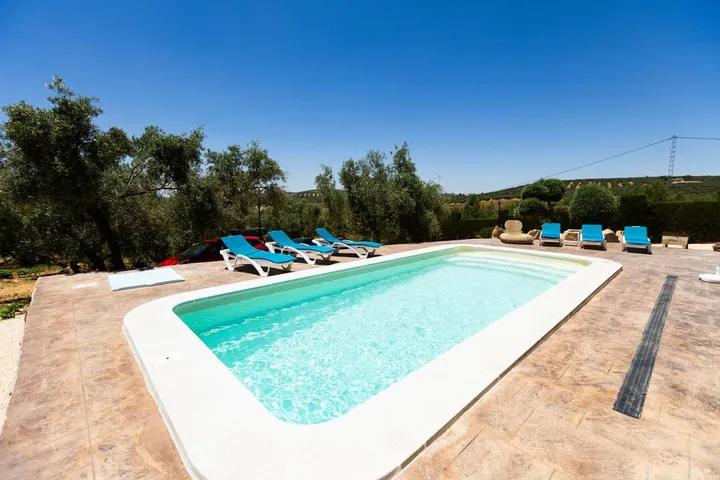 Maison de vacances pour 14 personnes, avec piscine ainsi que jardin et vue - 1