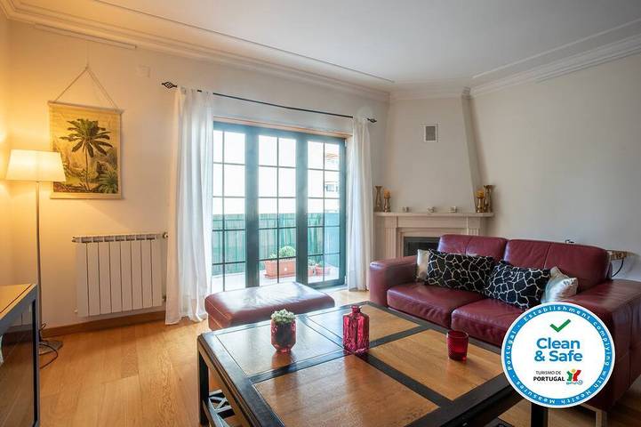 Apartamento para 6 personas, con balcón en Carcavelos