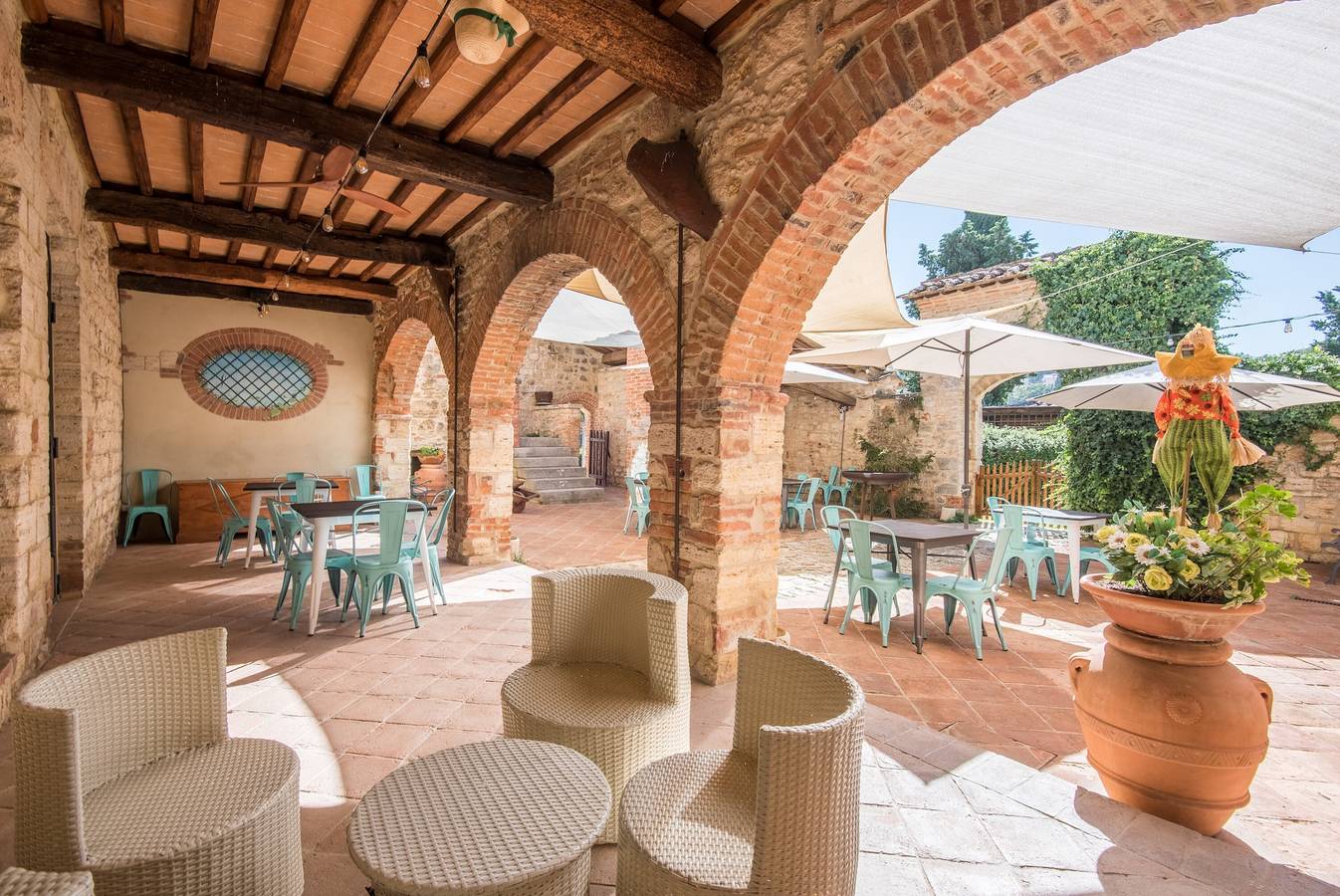 Appartamento 'Agriturismo Ischieto - La Torretta' con piscina in comune, Wi-Fi e aria condizionata in Rapolano Terme, Siena e dintorni