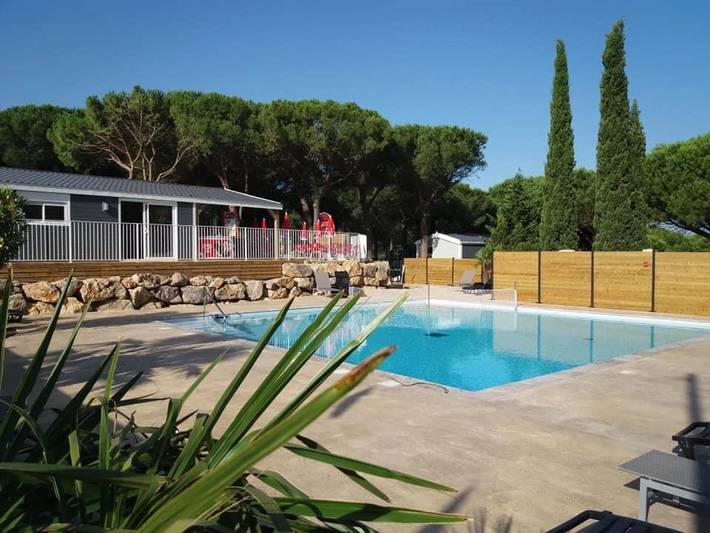 Mobil home pour 6 personnes, avec Bassin pour enfant à Bizanet - 2