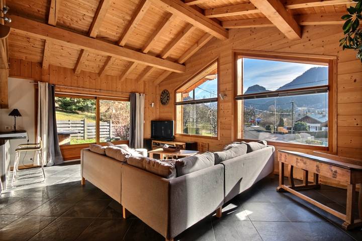 Chalet für 14 Personen, mit Terrasse und Sauna sowie Garten in Les Portes du Soleil - 3