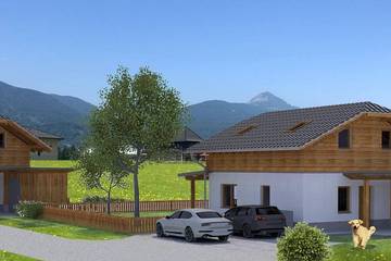 Ferienhaus für 6 Personen, mit Balkon und Garten, mit Haustier in Nötsch im Gailtal