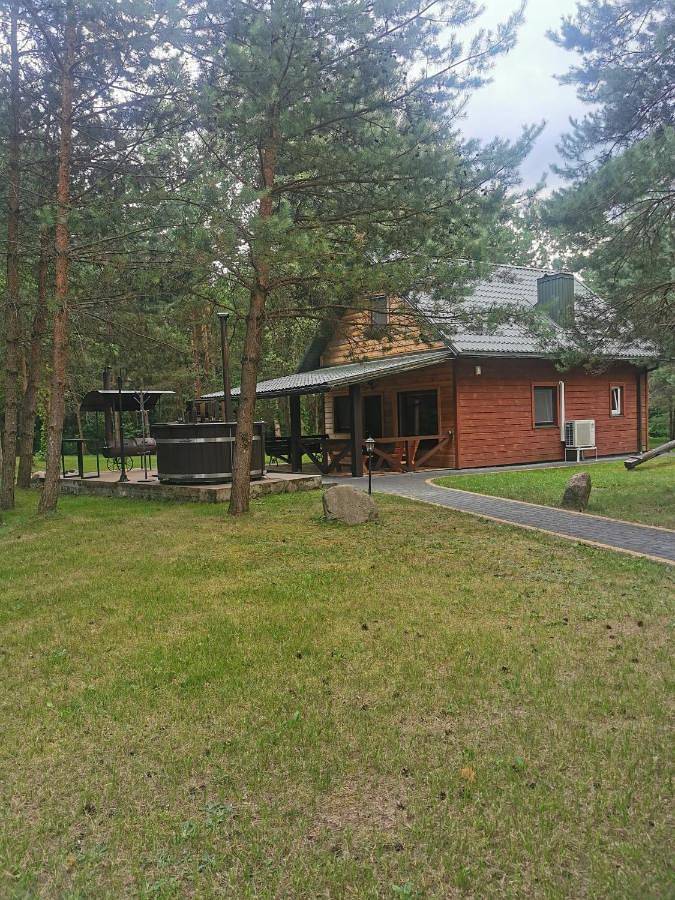 Namelis su pirtele in Alytus district