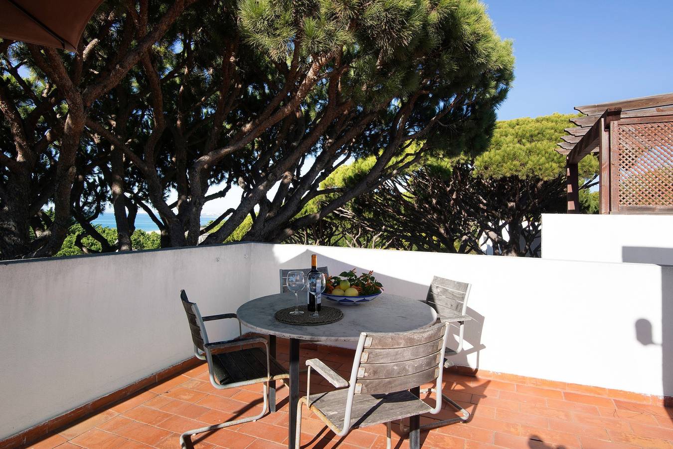 Villa „Allan“ mit Meerblick, Wlan und Klimaanlage in Vale do Lobo, Almancil
