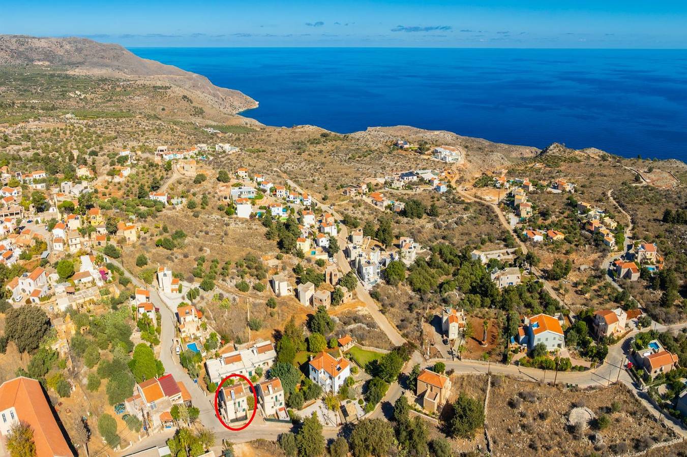 Villa per 6 persone con idromassaggio in Kefalas, Vamos