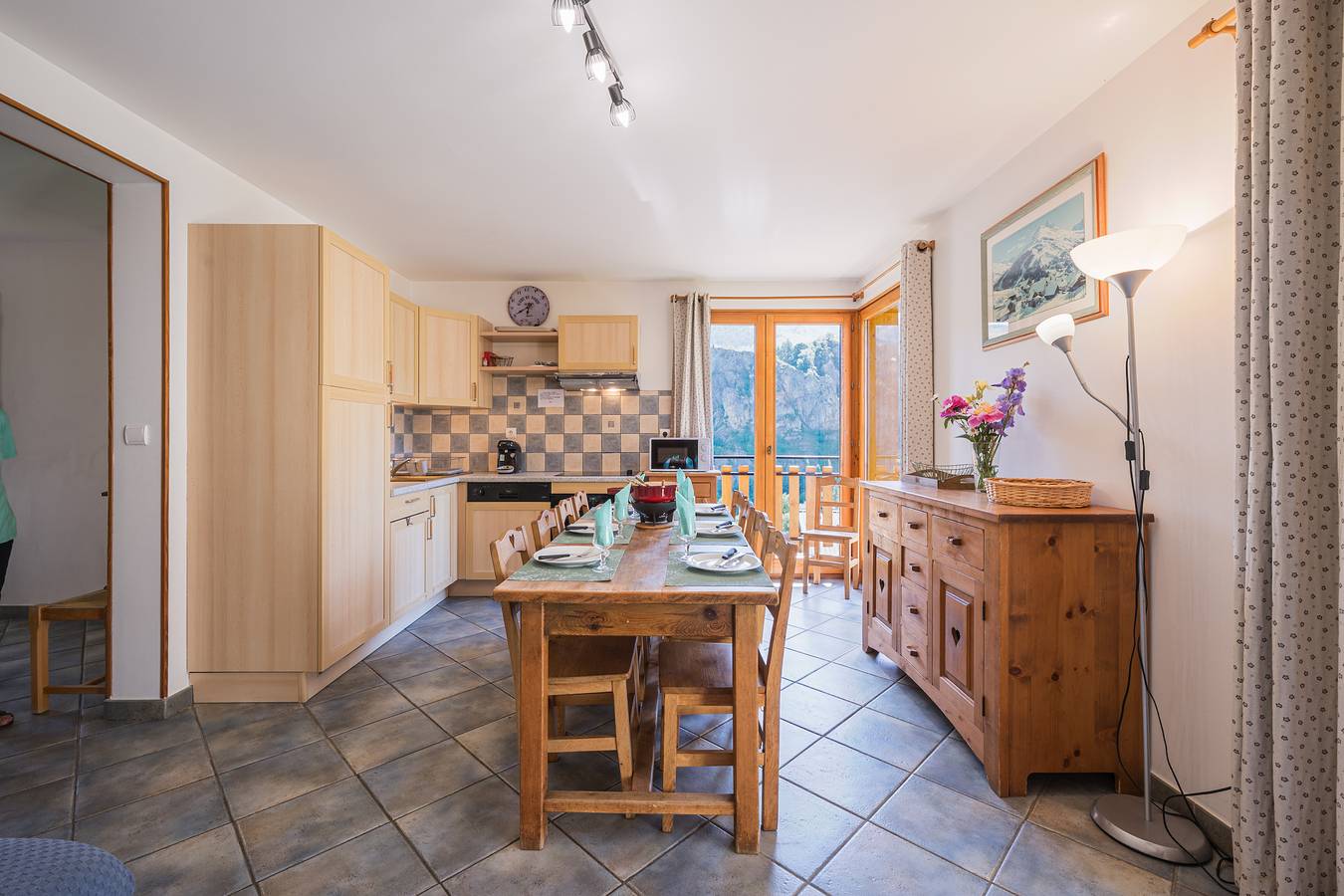 Chalet 'La Mouliniere 2' mit Bergblick, privatem Garten und Wi-Fi in Valloire, Region Saint-Jean-de-Maurienne