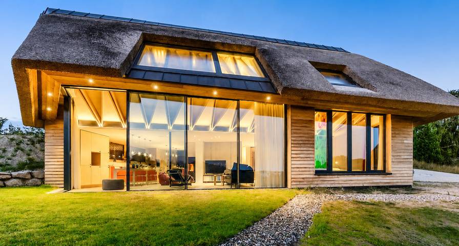 Ferienhaus für 6 Personen, mit Terrasse und Sauna sowie Ausblick in Sellin