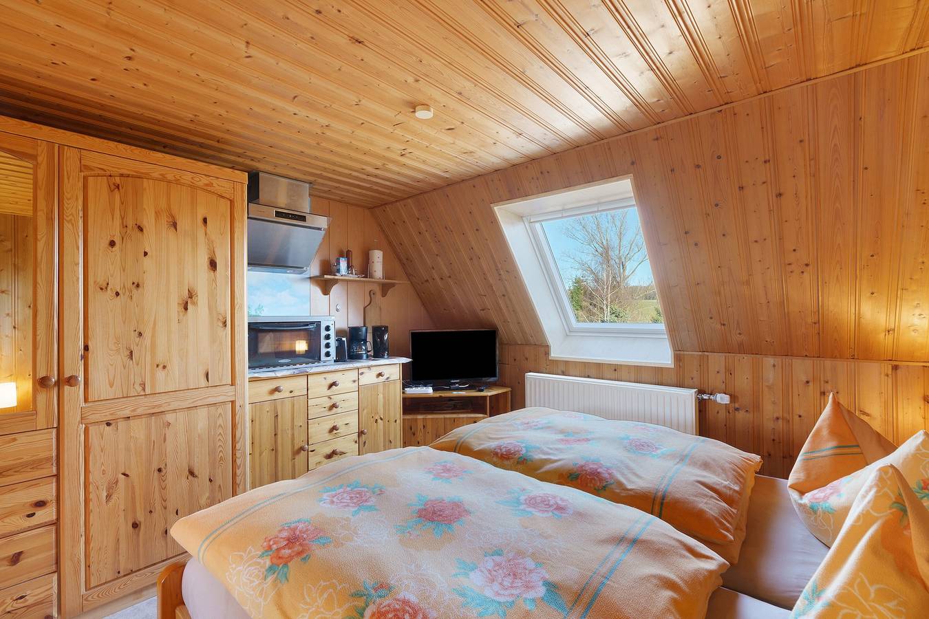 Appartamento intero, Camera doppia (3 stelle) per 3 persone (25 m²) a Herrnhut Ot Ruppersdorf in Herrnhut, Oberlausitz-Niederschlesien
