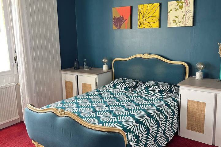 Maison de vacances pour 4 personnes, avec Balcon et Jardin à Lanvallay