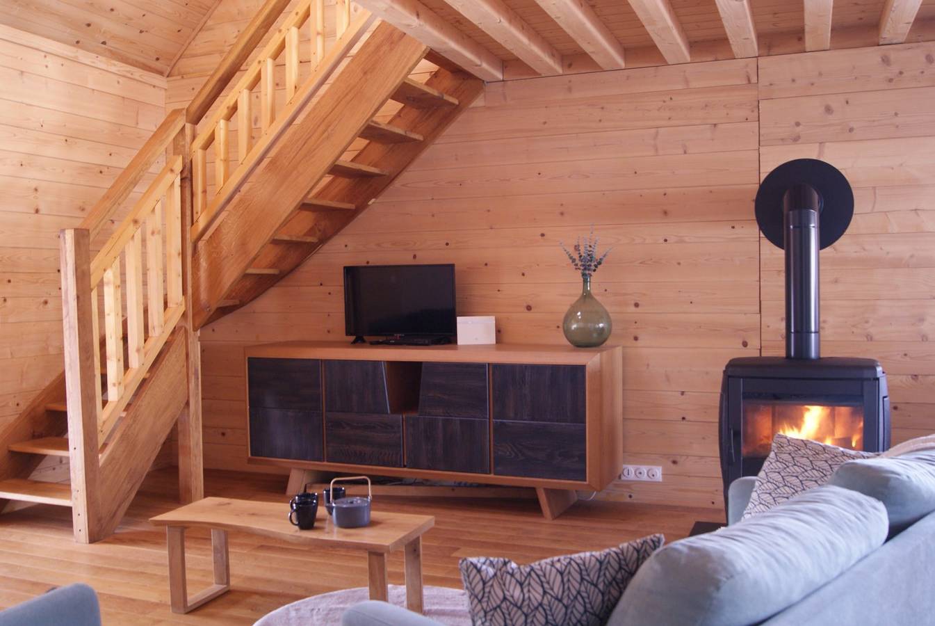 Gîte le chalet à comté in Saffloz, Jura Francais