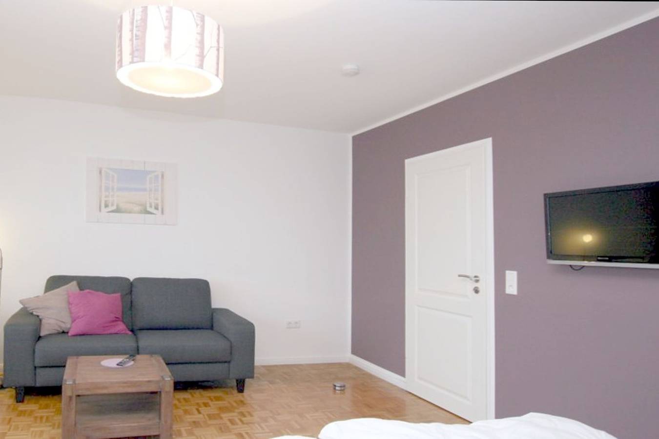 Ganze Wohnung, Ferienwohnung mit 1- Zimmer auf ca. 43m² in 1. Strandlage mit Meerblick in Wyk auf Föhr (Stadt), Wyk auf Föhr