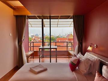Maison d’hôte pour 4 personnes, avec vue et terrasse à Bangkok