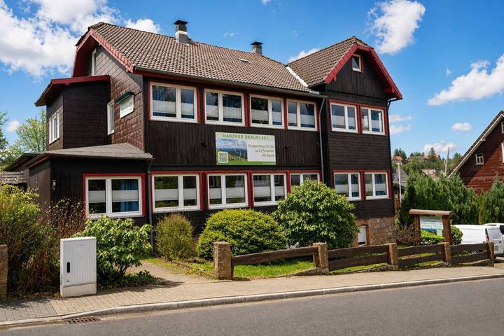 Maison de vacances pour 21 personnes, avec Jardin ainsi que Sauna et Vue dans Harz