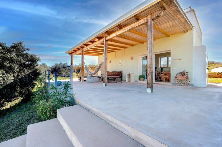Location de vacances pour 4 personnes, avec jardin et vue sur le lac dans Région d'Otranto