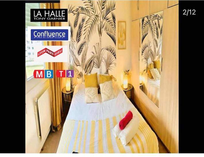 Villa for 5 people, with Balcony and View in Lyon