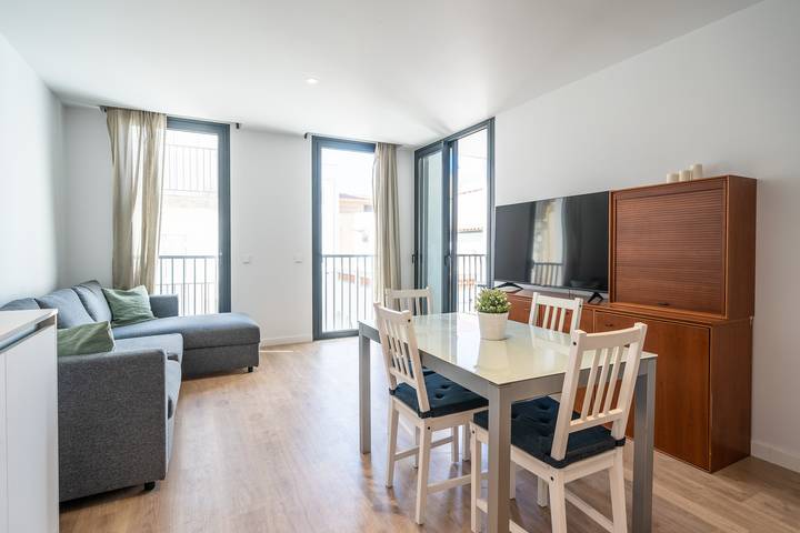 Ferienwohnung für 6 Personen, mit Balkon und Terrasse sowie Pool in l'Escala - 2